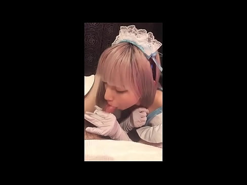 ❤️ Japoński Idol [mayuka], kostium francuskiej pokojówki, część 1, obciąganie i walenie konia z balsamem ️ Anal porn at pl.doujin-sexy.ru ❌️❤